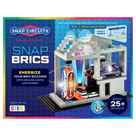 Snap Circuits BRIC Structures Electronics & Brick Building Kit