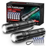 2 LED Tactical Flashlights