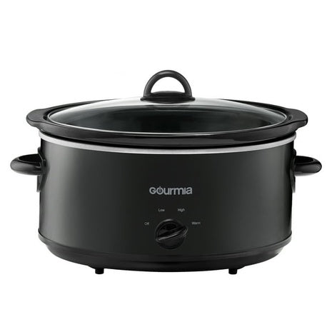 Gourmia 6 Qt Manual Slow Cooker (2 Colors)