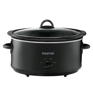 Gourmia 6 Qt Manual Slow Cooker (2 Colors)