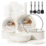 CAROTE 19-Piece Nonstick Pots And Pans Set