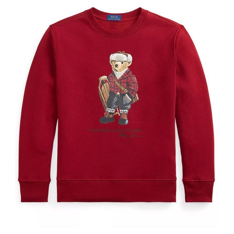 Polo Ralph Lauren Boys' Polo Bear Fleece Crewneck Sweatshirt