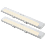 2 Amazon Basics LED Stick On Lights