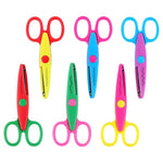 6-Pack Kids Craft Safety Scissors