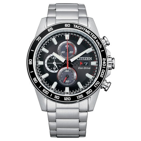Citizen Men's Sport Casual Brycen Eco-Drive Chronograph Stainless Steel Watch