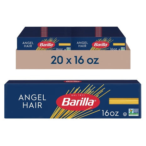 20-Boxes of Barilla Angel Hair Pasta