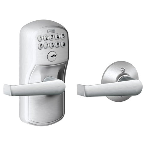 Schlage Plymouth Keypad Lock with Lever Handle