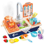 Kids Pretend Play Kitchen Sink Set