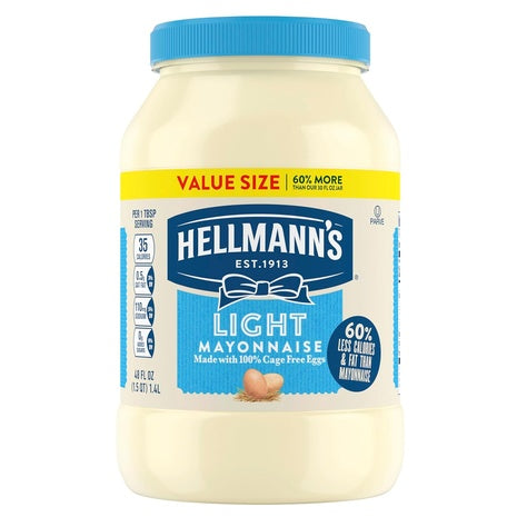 Hellmann’s Light Mayonnaise (48 oz)
