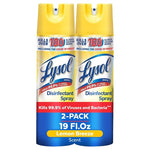 2-Pack Lysol Disinfectant Spray (Lemon Breeze)