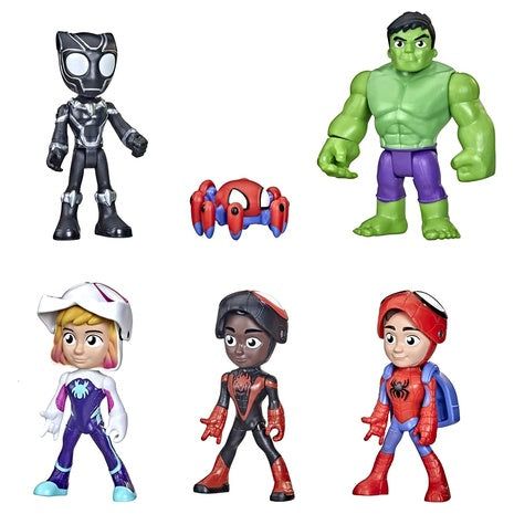 Spidey And His Amazing Friends Marvel Hero Reveal Multipack