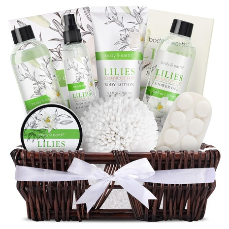 Women's Lily Spa Gift Basket