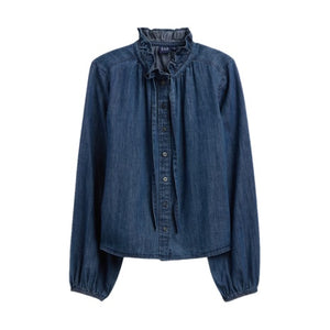Relaxed Denim Top