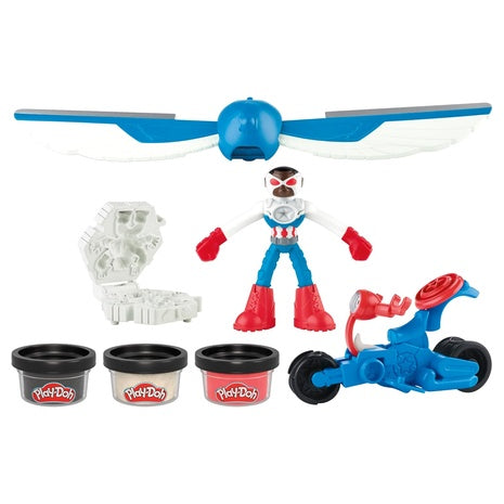 Play-Doh Marvel Captain America Moto-Slicer Playset