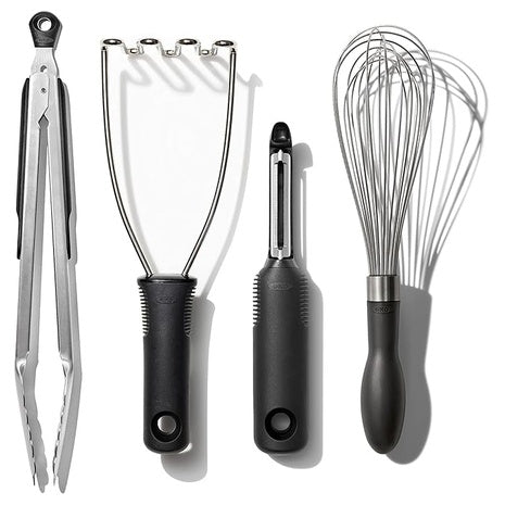 OXO Good Grips 4-Pc Stainless Steel Kitchen Gadget Set