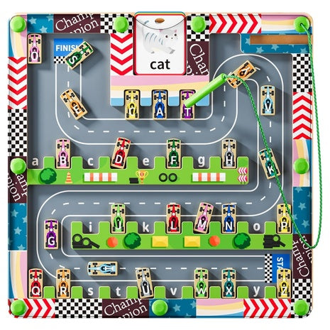 Montessori Magnetic Maze Board Game