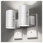 2-Pack Modern LED Night Light Plug In To Wall