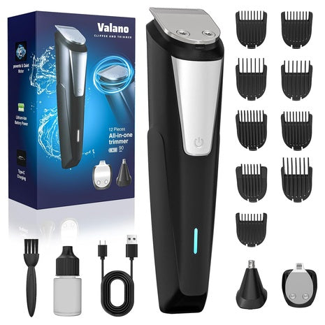 All-in-One Cordless Beard Trimmer & Hair Clipper Kit