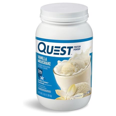 6 Lb Quest Vanilla Milkshake Protein Powder (OU-D)
