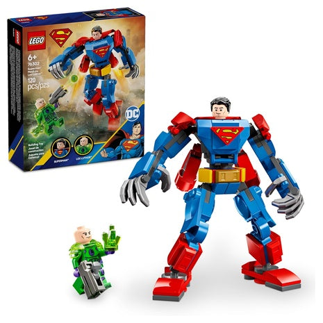 LEGO DC Superman Mech vs. Lex Luthor Toy Set