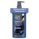 26oz Dove Men Care Blackcurrant Cedarwood Plant Based Moisturizing Body Wash