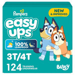 124 Size 3T-4T Pampers Easy Ups Bluey Training Pants