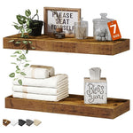 2-Pack Bathroom Floating Shelves