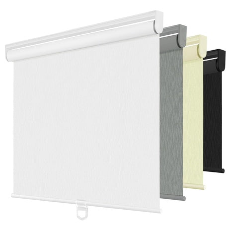 Thermal Insulated Blackout Roller Shades For Windows