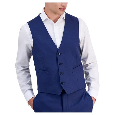 Calvin Klein Men's Slim-Fit Wool Infinite Stretch Suit Vest