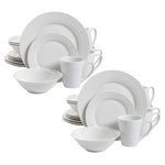 32 Piece Gibson Home Noble Court Dinnerware Set