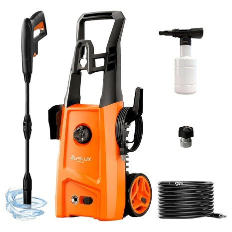 Electric Powered High Pressure Washer With Adjustable Nozzle
