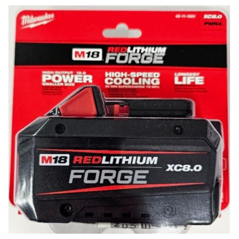 Milwaukee M18 REDLITHIUM FORGE XC 8.0Ah Battery Pack