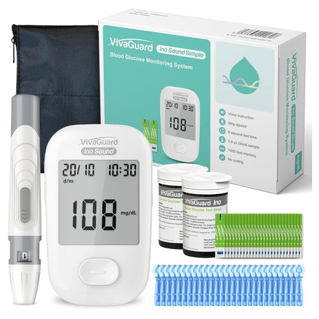 Talking Blood Glucose Full Monitor Kit