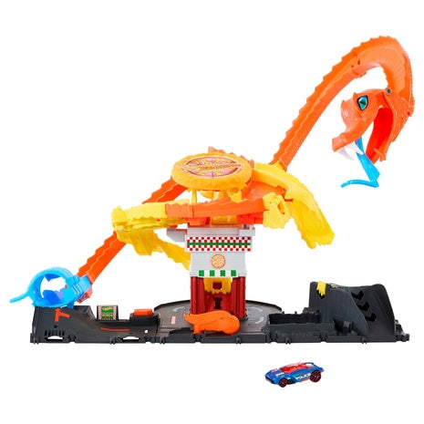 Hot Wheels City Toy Car Track Set