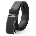 Men's Leather Ratchet Buckle Belt