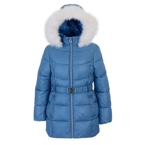 Michael Kors Big Girls Belted Stadium Puffer Jacket