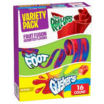 96 Fruit Roll-Ups, Fruit by the Foot, And Gushers Variety Pack
