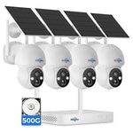 4-Camera Solar Wireless Security System