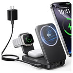 INIU 3-in-1 Qi2 MagSafe Wireless Charging Station