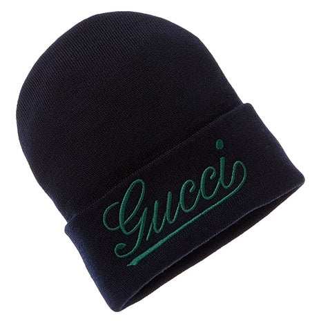 Gucci Men's Logo Wool Beanie