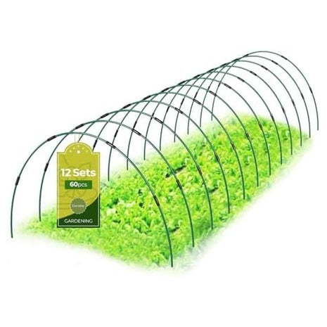 60-Piece Garden Hoops For Raised Beds