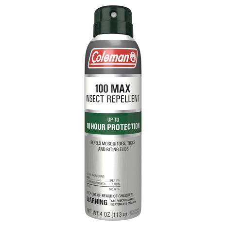 Coleman 100% DEET Insect Repellent Spray (4 oz)