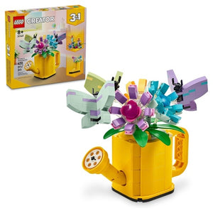 LEGO Creator 3-in-1 Flowers in Watering Can Building Toy kit