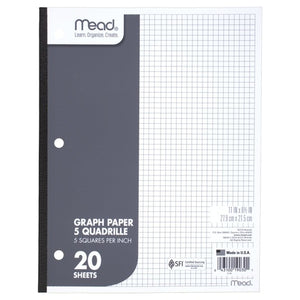 Mead Graph Paper Pad