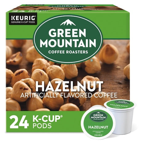 24 Green Mountain Hazelnut Light Roast K-Cup Pods
