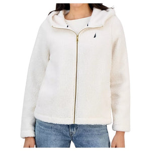 Nautica Jeans Women's Zippered Fleece Jacket