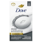 6 Dove Deep Exfoliating Beauty Bar Soap