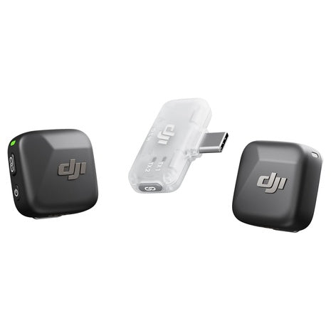DJI Mic Mini (2 TX + 1 Mobile RX), Wireless Lavalier Microphone