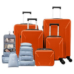 5-Piece Zimtown Hard Shell Spinner Luggage Set With 8 Packing Cubes (Various)