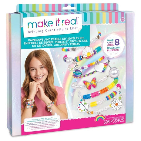 Make It Real Rainbows & Pearls Jewelry Kit